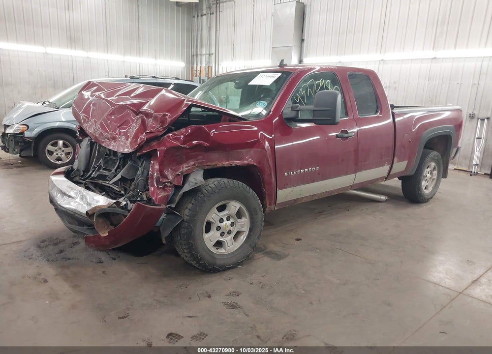 2007 CHEVROLET SILVERADO 1500 VIN: 1GCEK19087Z516606