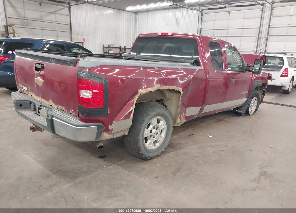 2007 CHEVROLET SILVERADO 1500 VIN: 1GCEK19087Z516606