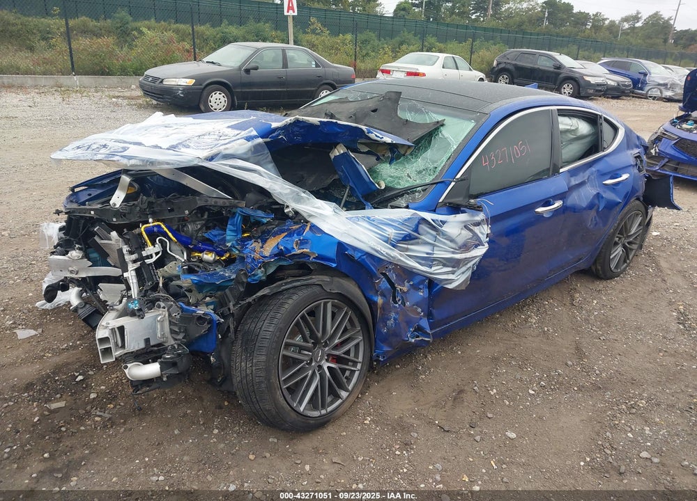 2019 GENESIS G70 VIN: KMTG34LA4KU025725