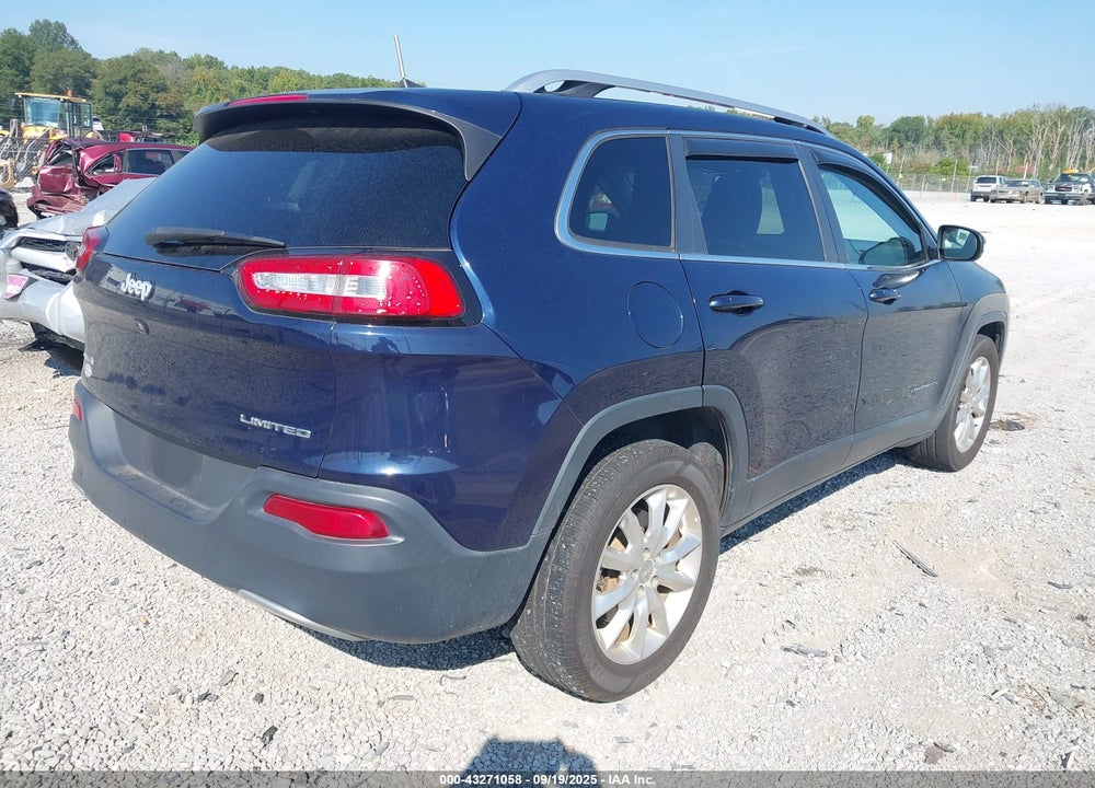 2016 JEEP CHEROKEE VIN: 1C4PJMDB9GW225507