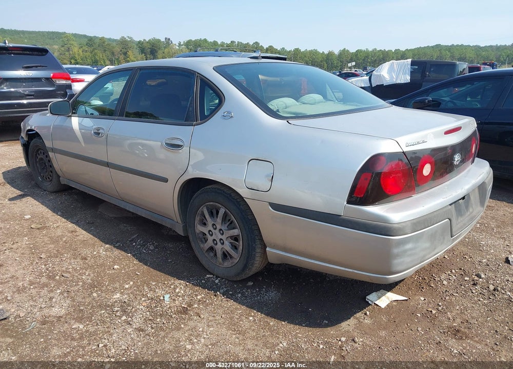 2005 CHEVROLET IMPALA VIN: 2G1WF52E459108089