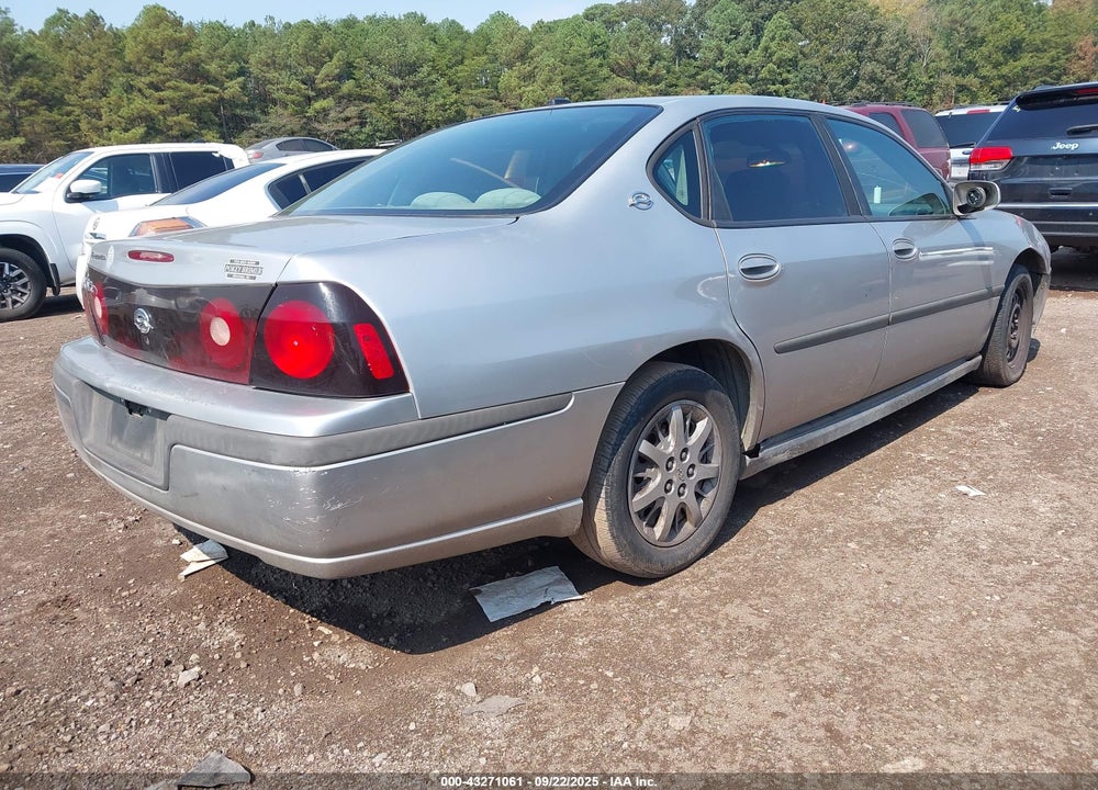 2005 CHEVROLET IMPALA VIN: 2G1WF52E459108089