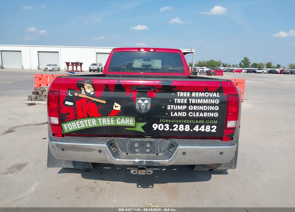 2018 RAM 3500 TRADESMAN  4X4 8' BOX VIN: 3C63RRGL0JG131988