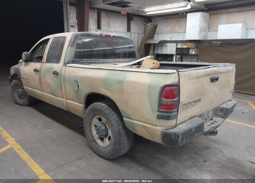 2003 DODGE RAM 2500 SLT/LARAMIE/ST VIN: 3D7KA286X3G753292