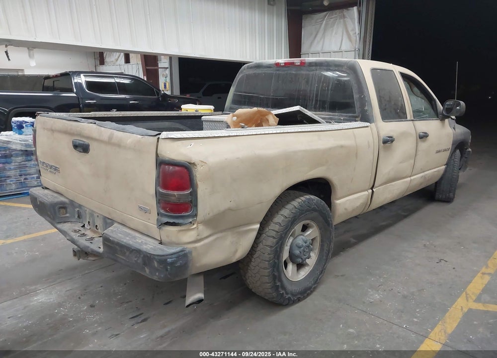 2003 DODGE RAM 2500 SLT/LARAMIE/ST VIN: 3D7KA286X3G753292