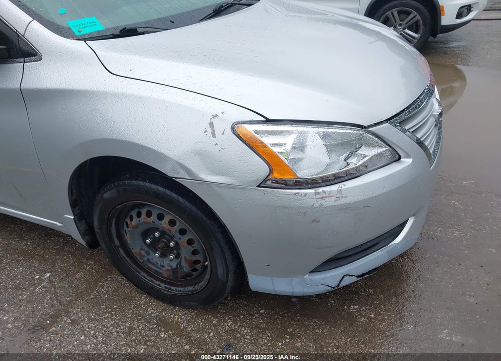 2015 NISSAN SENTRA S VIN: 3N1AB7AP4FY354222