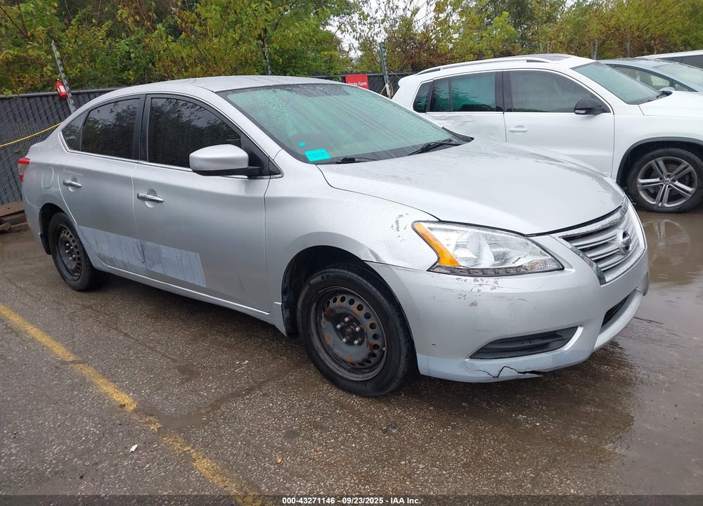 2015 NISSAN SENTRA S VIN: 3N1AB7AP4FY354222