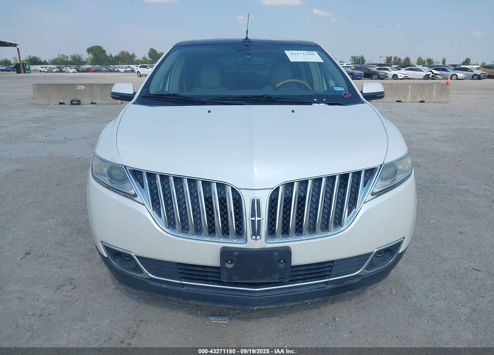 2012 LINCOLN MKX VIN: 2LMDJ8JK5CBL00603