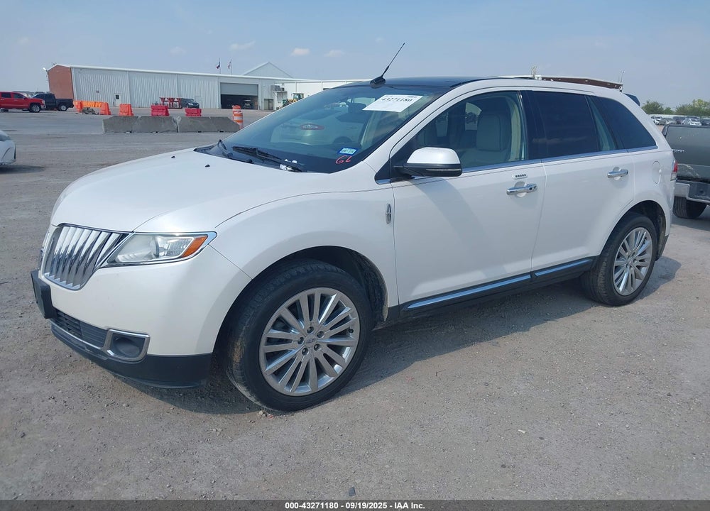 2012 LINCOLN MKX VIN: 2LMDJ8JK5CBL00603