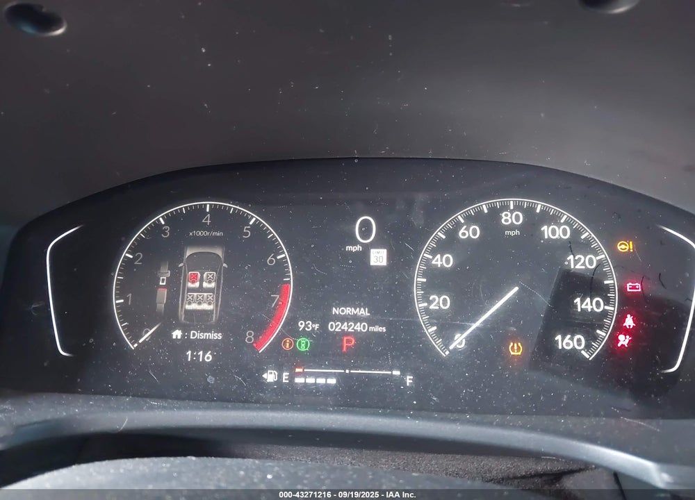 2025 HONDA CIVIC SPORT VIN: 2HGFE2F54SH506392