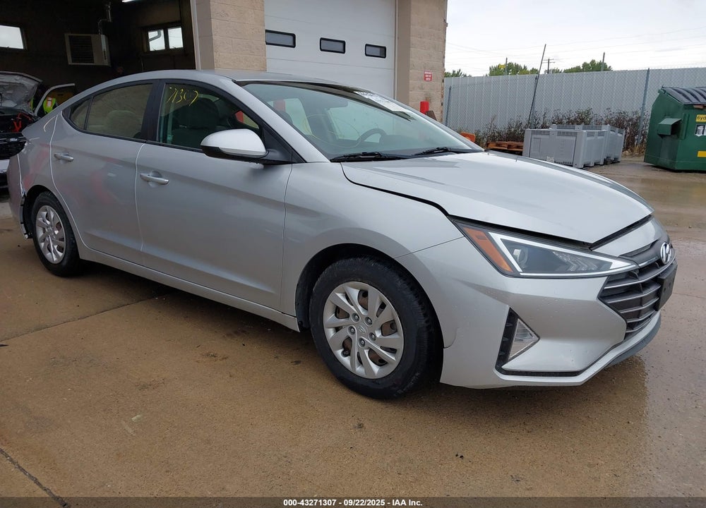 2019 HYUNDAI ELANTRA SE VIN: 5NPD74LF3KH495935