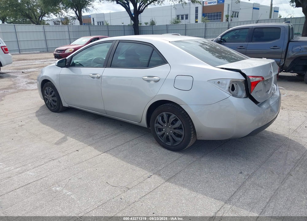 2015 TOYOTA COROLLA VIN: 2T1BURHE0FC263041
