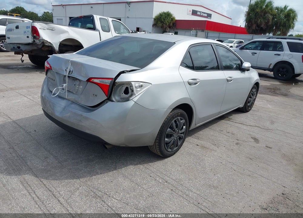 2015 TOYOTA COROLLA VIN: 2T1BURHE0FC263041