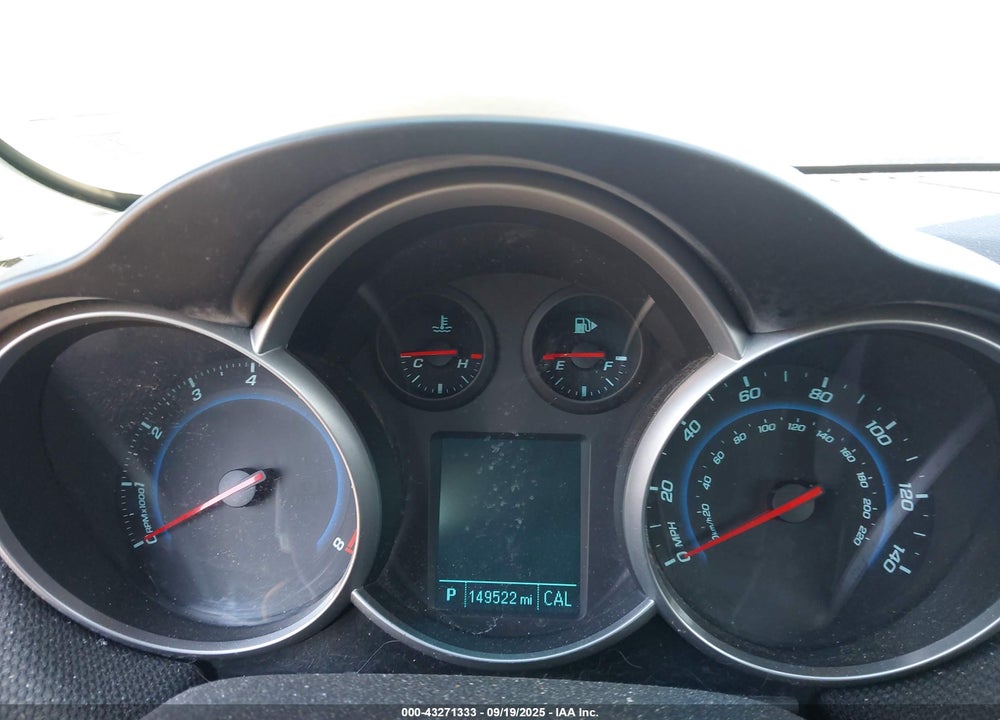 2013 CHEVROLET CRUZE VIN: 1G1PC5SB8D7178598