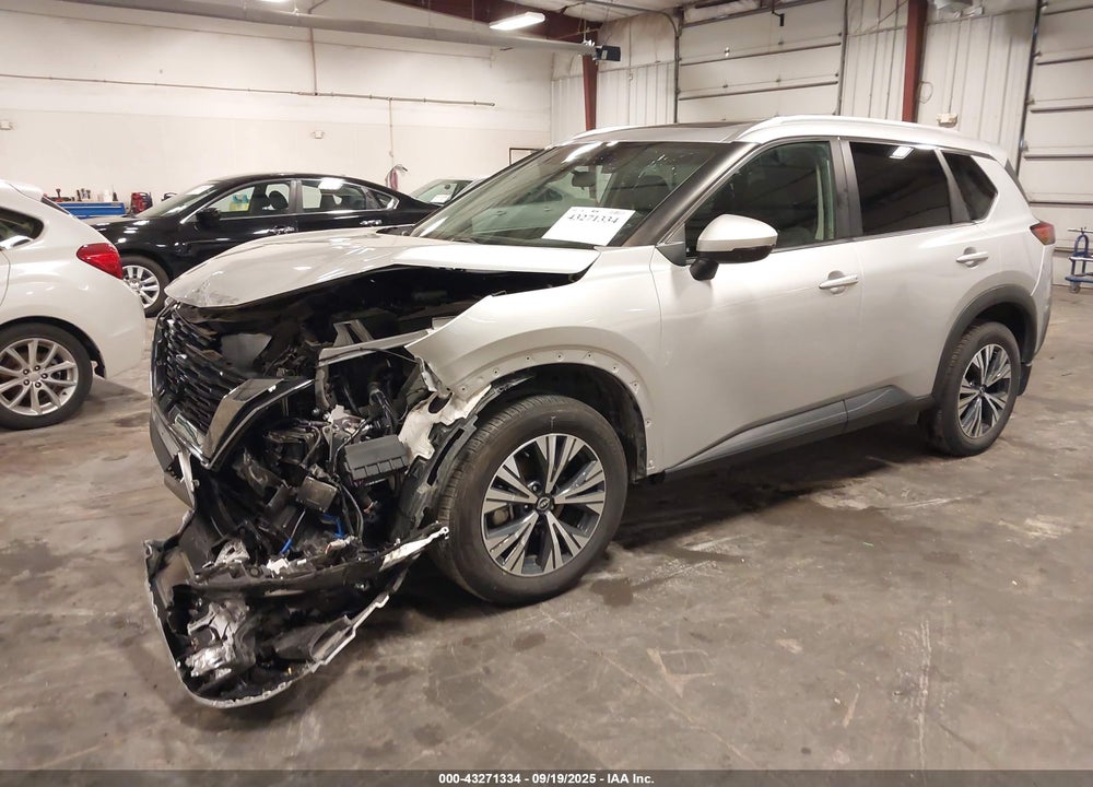 2022 NISSAN ROGUE SV FWD VIN: 5N1BT3BA6NC704681