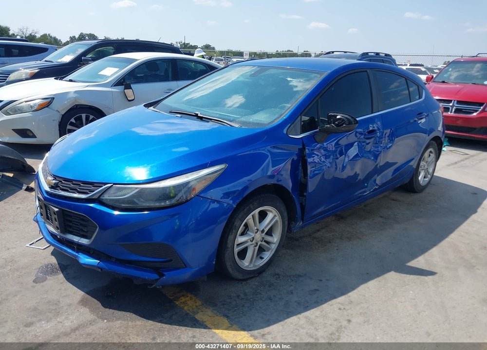 2017 CHEVROLET CRUZE LT AUTO VIN: 3G1BE6SM7HS576873