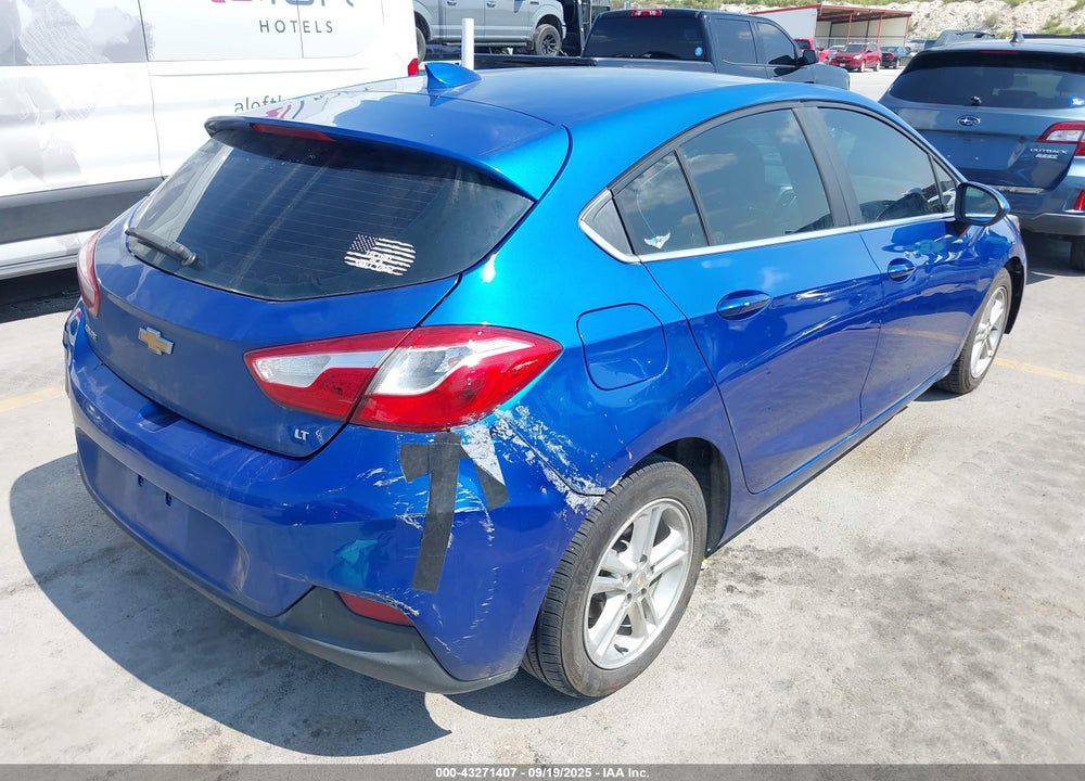2017 CHEVROLET CRUZE LT AUTO VIN: 3G1BE6SM7HS576873