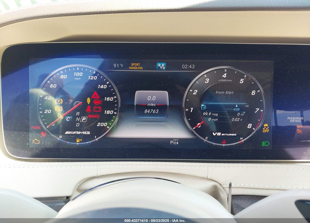 2018 MERCEDES-BENZ S CLASS VIN: WDDUG8JB7JA387224