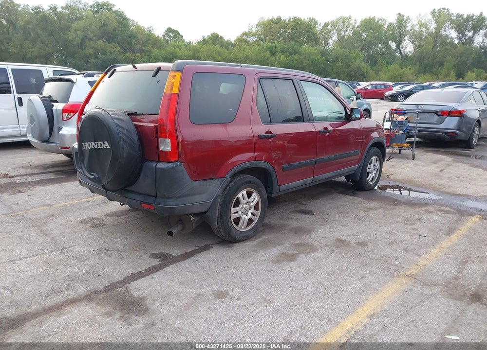 2004 HONDA CR-V EX VIN: SHSRD78824U235708