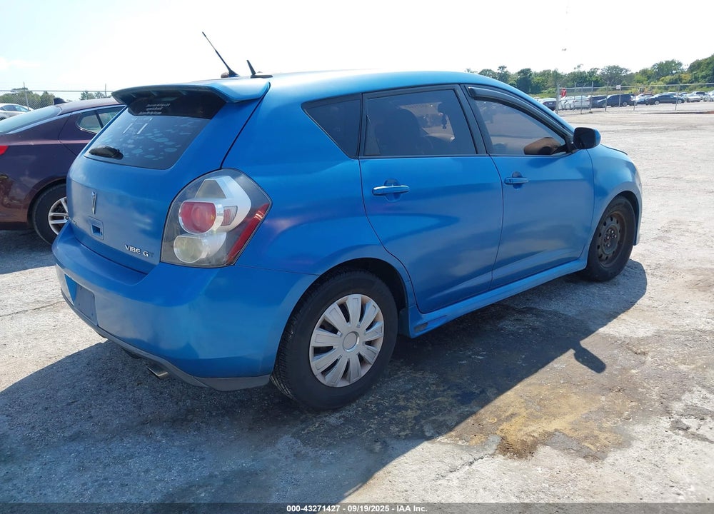 2009 PONTIAC VIBE GT VIN: 5Y2SR67089Z422288
