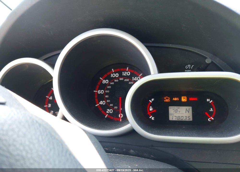 2009 PONTIAC VIBE GT VIN: 5Y2SR67089Z422288