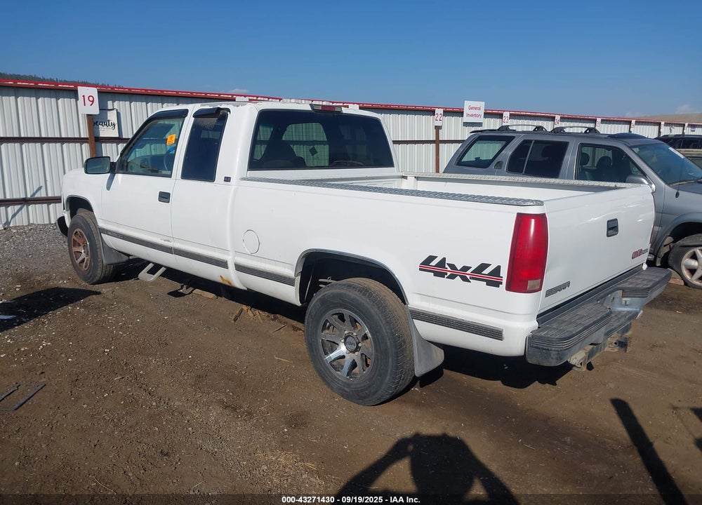 1995 GMC SIERRA K2500 VIN: 2GTFK29K3S1591968
