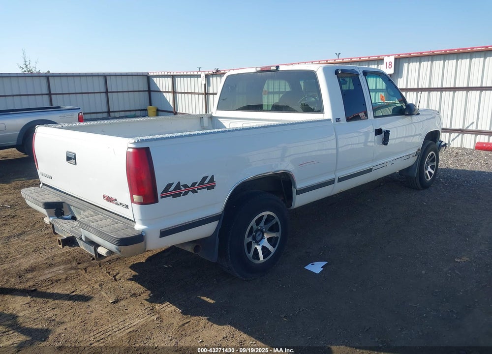 1995 GMC SIERRA K2500 VIN: 2GTFK29K3S1591968