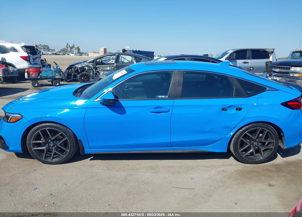 2022 HONDA CIVIC VIN: 19XFL1H8XNE011006