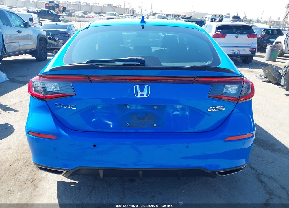 2022 HONDA CIVIC VIN: 19XFL1H8XNE011006