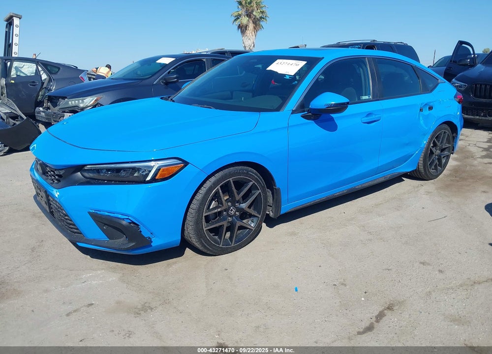 2022 HONDA CIVIC VIN: 19XFL1H8XNE011006