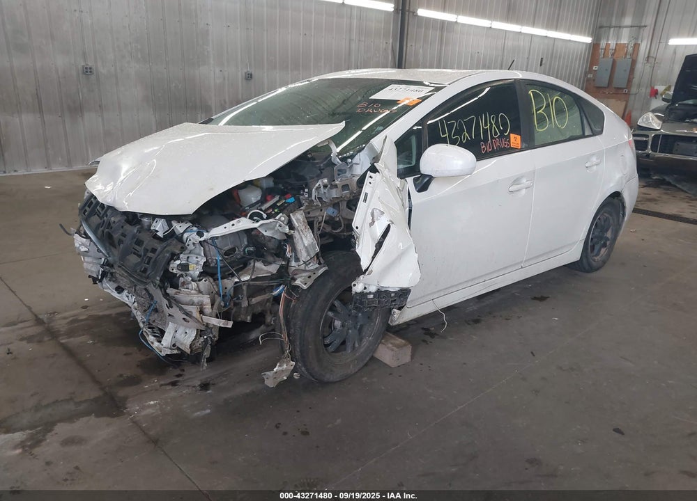 2010 TOYOTA PRIUS IV VIN: JTDKN3DUXA0244295