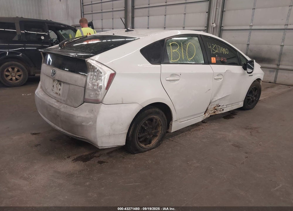2010 TOYOTA PRIUS IV VIN: JTDKN3DUXA0244295