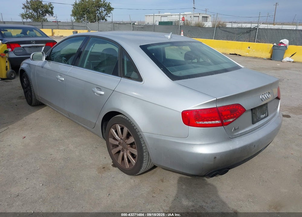 2010 AUDI A4 VIN: WAUEFAFL9AN061313