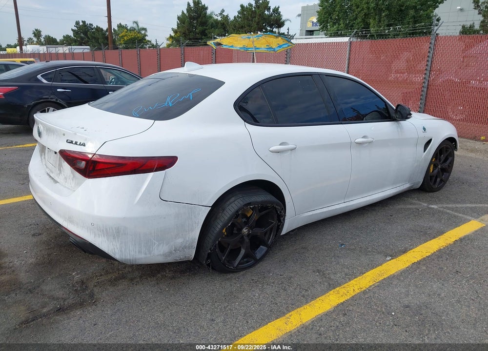 2020 ALFA ROMEO GIULIA VIN: ZARFAMANXL7636404