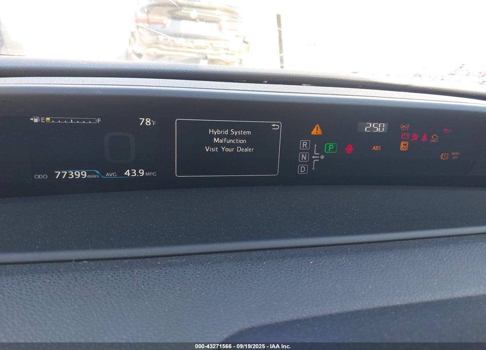2017 TOYOTA PRIUS TWO VIN: JTDKBRFU0H3032037