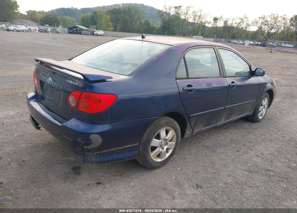 2004 TOYOTA COROLLA S VIN: 2T1BR32E74C271478