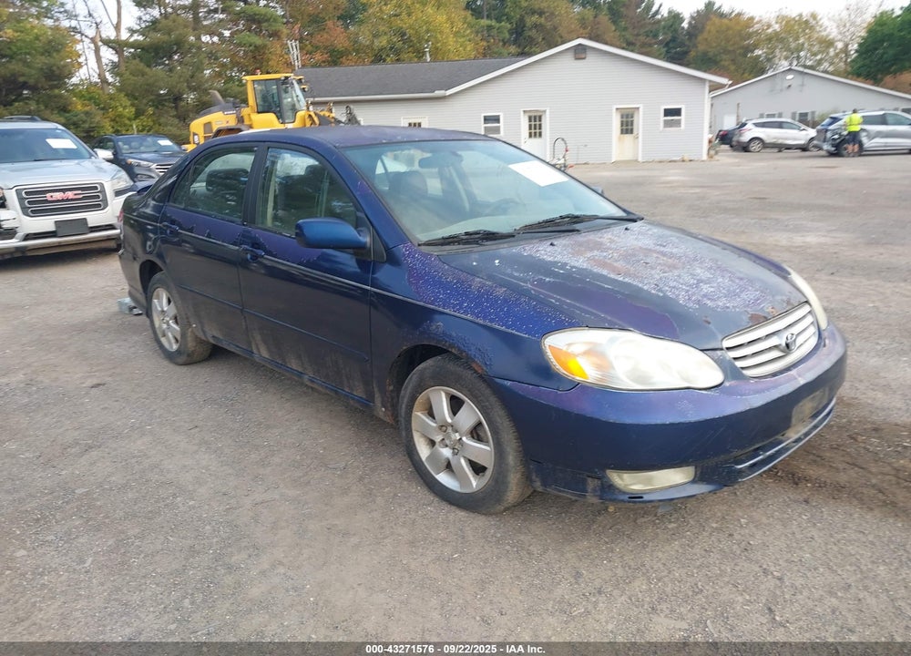 2004 TOYOTA COROLLA S VIN: 2T1BR32E74C271478