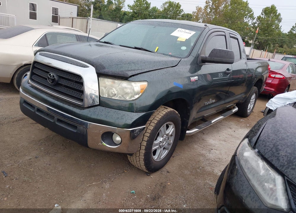 2008 TOYOTA TUNDRA SR5 5.7L V8 VIN: 5TBBV54138S516123