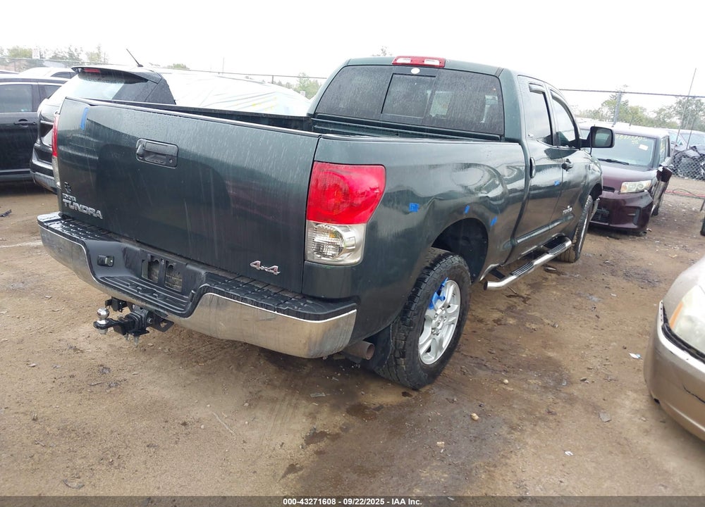 2008 TOYOTA TUNDRA SR5 5.7L V8 VIN: 5TBBV54138S516123