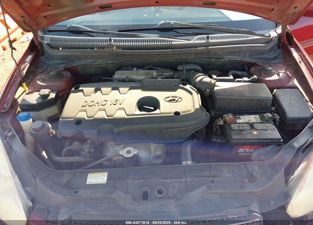 2008 HYUNDAI ACCENT VIN: KMHCN46CX8U275639