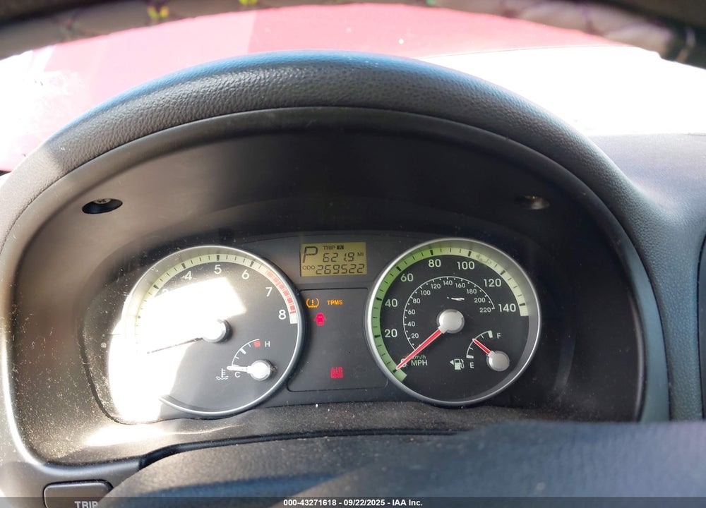 2008 HYUNDAI ACCENT VIN: KMHCN46CX8U275639
