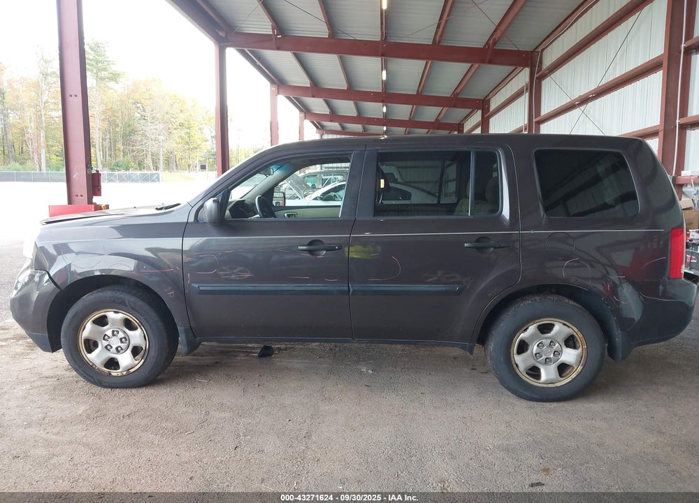 2012 HONDA PILOT VIN: 5FNYF4H2XCB009826