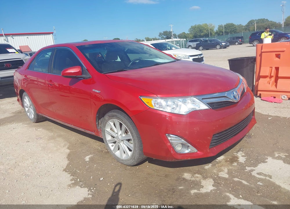 2012 TOYOTA CAMRY HYBRID XLE VIN: 4T1BD1FK6CU042919