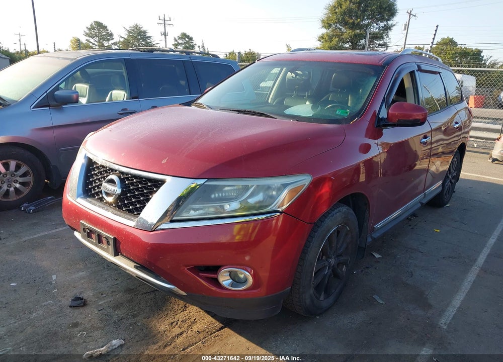 2013 NISSAN PATHFINDER VIN: 5N1AR2MM0DC666097