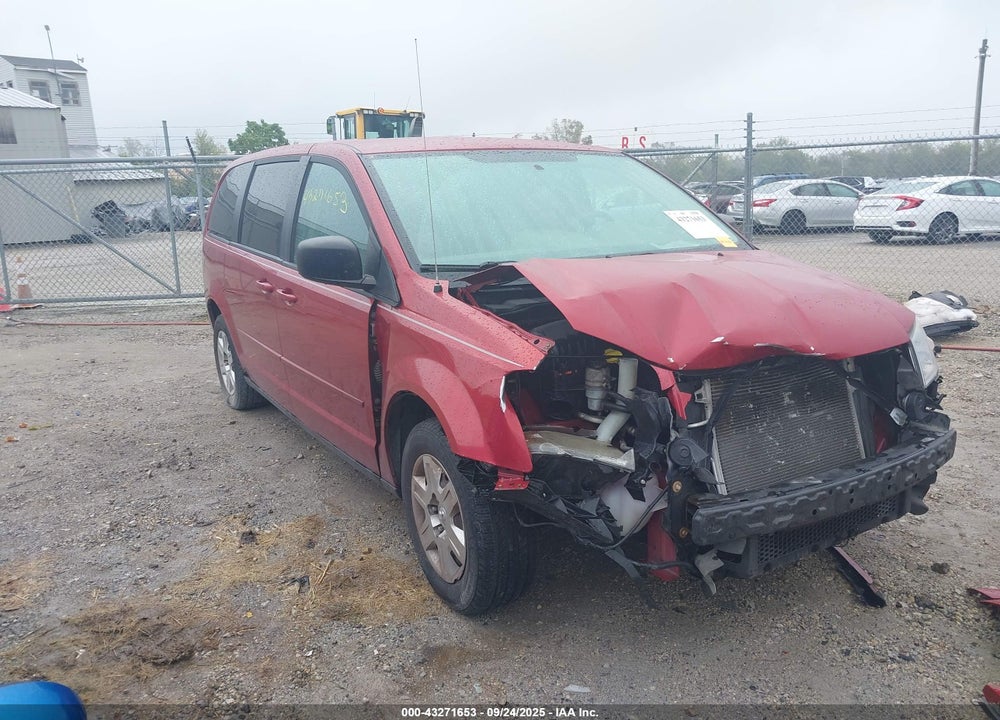 2010 DODGE GRAND CARAVAN SE VIN: 2D4RN4DE2AR112489