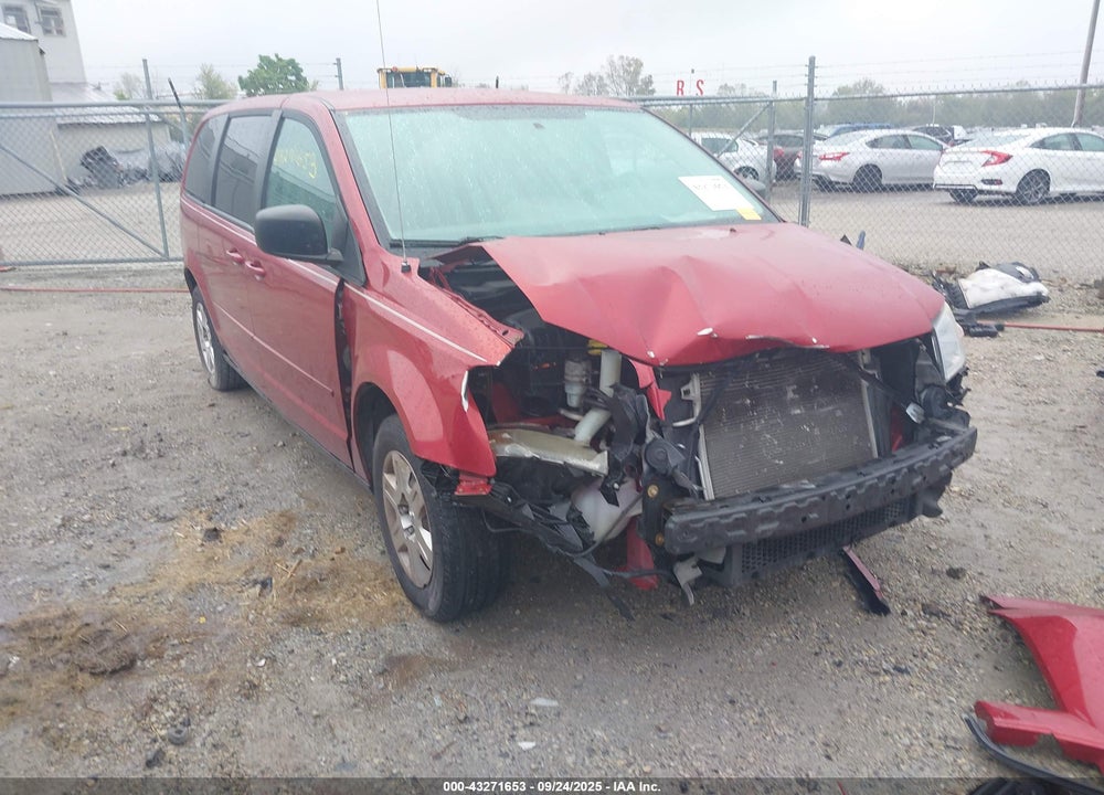 2010 DODGE GRAND CARAVAN SE VIN: 2D4RN4DE2AR112489