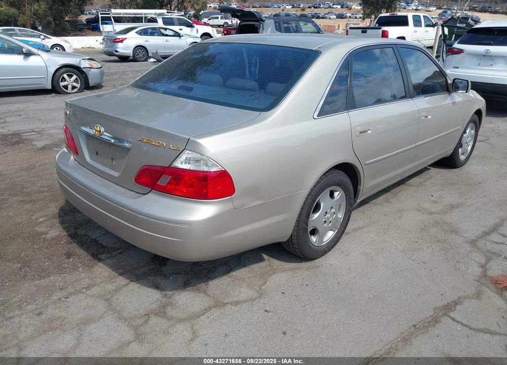 2004 TOYOTA AVALON XLS VIN: 4T1BF28B64U379573