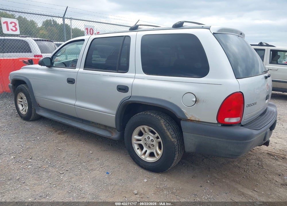 2003 DODGE DURANGO SPORT/SXT VIN: 1D4HR38N73F549032