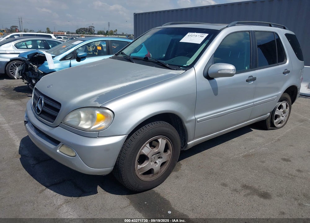 2002 MERCEDES-BENZ ML 320 VIN: 4JGAB54E22A328420
