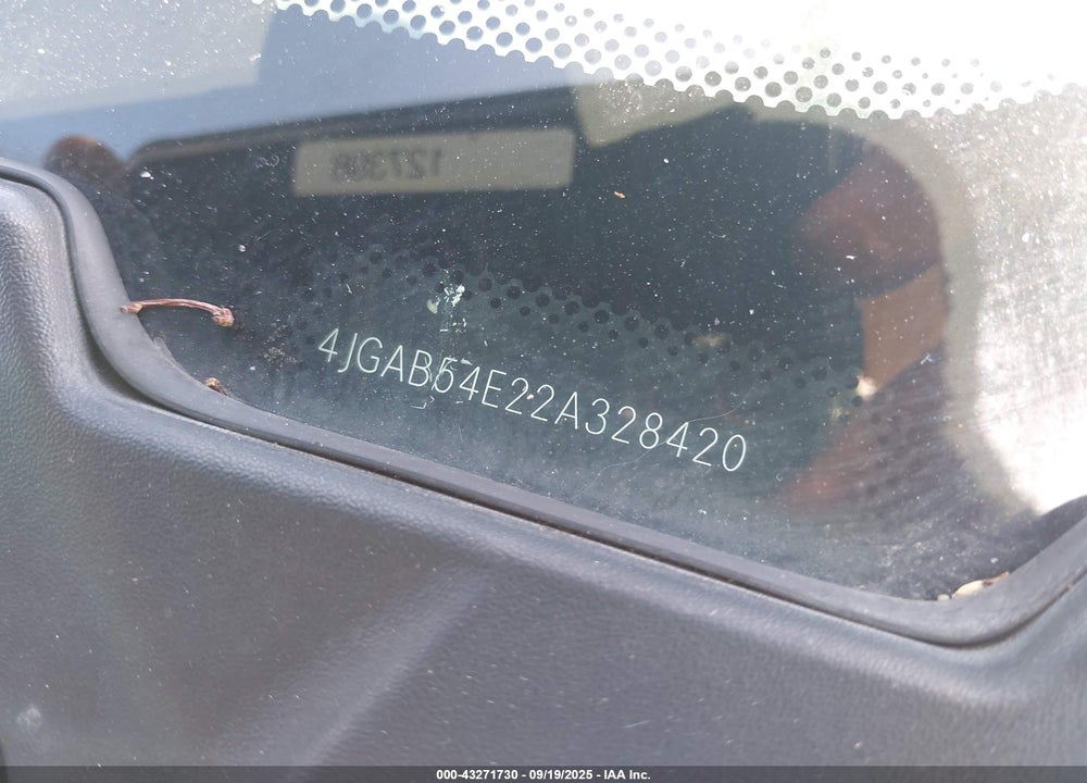 2002 MERCEDES-BENZ ML 320 VIN: 4JGAB54E22A328420